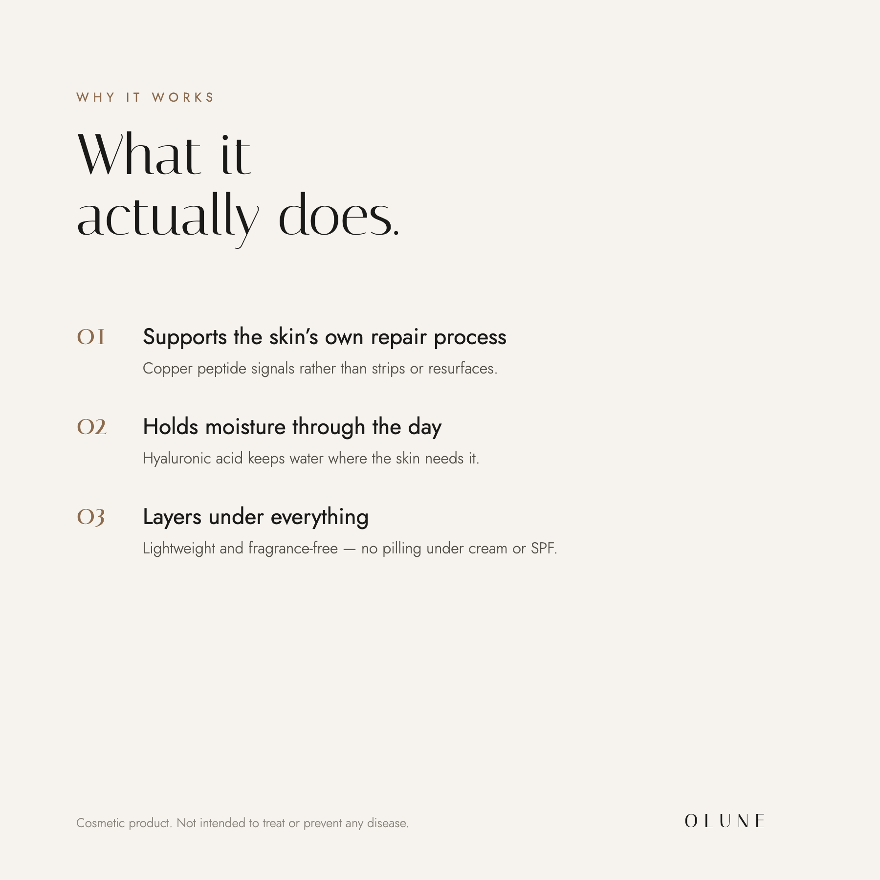 Why it works