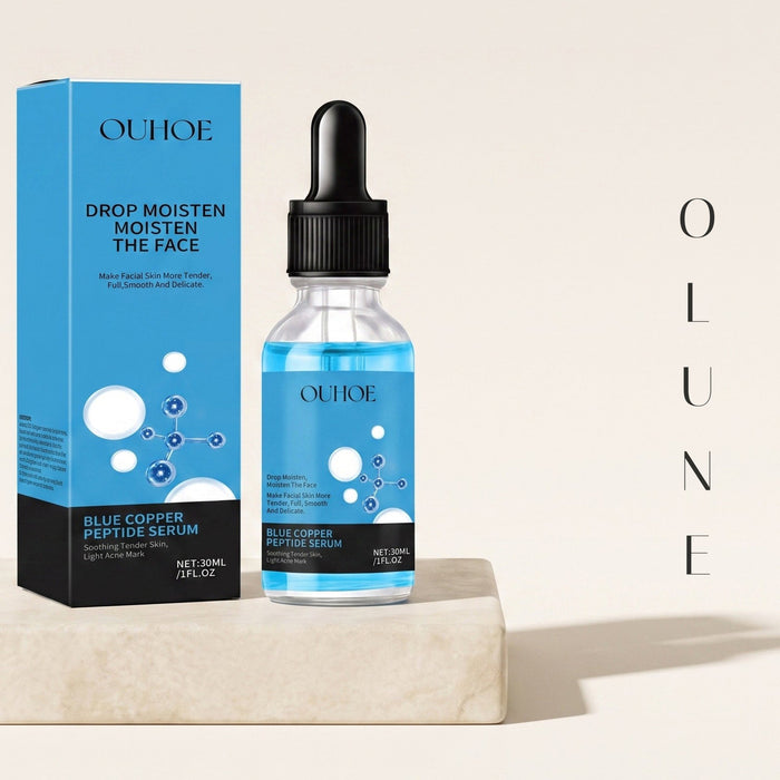 Blue Copper Peptide Repair Serum — Firming & Hydrating Facial Serum, 30ml