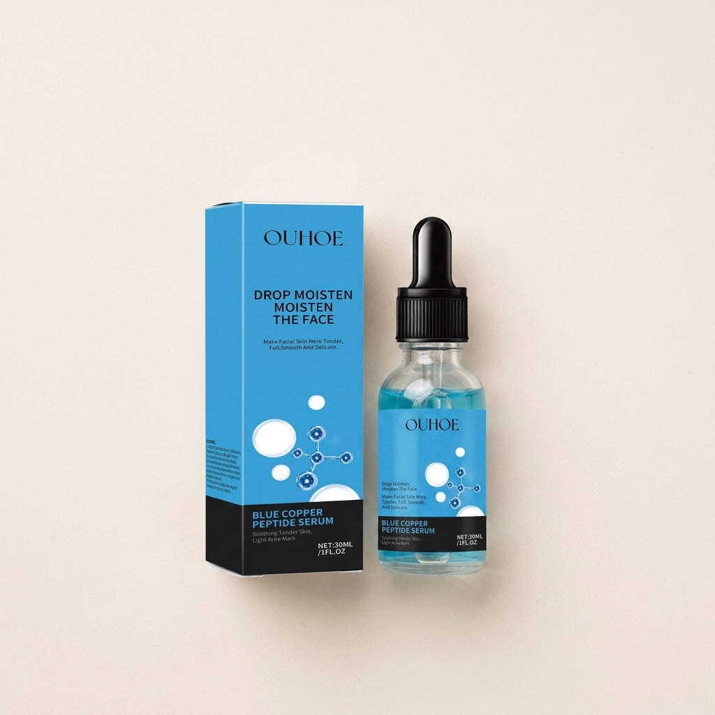 Blue Copper Peptide Repair Serum — Firming & Hydrating Facial Serum, 30ml