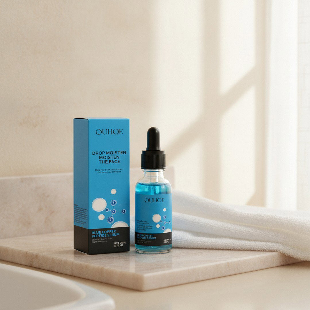 Blue Copper Peptide Repair Serum — Firming & Hydrating Facial Serum, 30ml