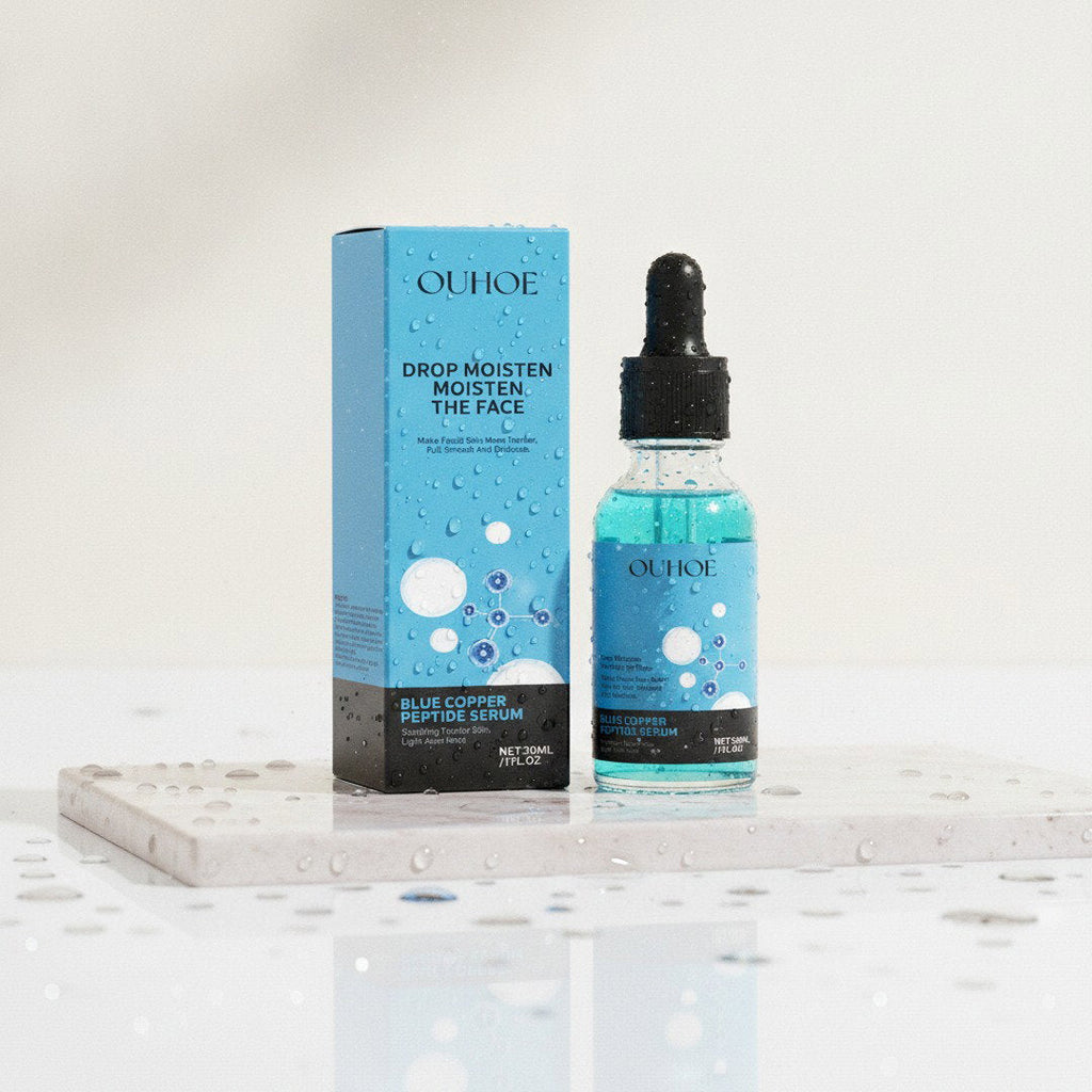 Blue Copper Peptide Repair Serum — Firming & Hydrating Facial Serum, 30ml