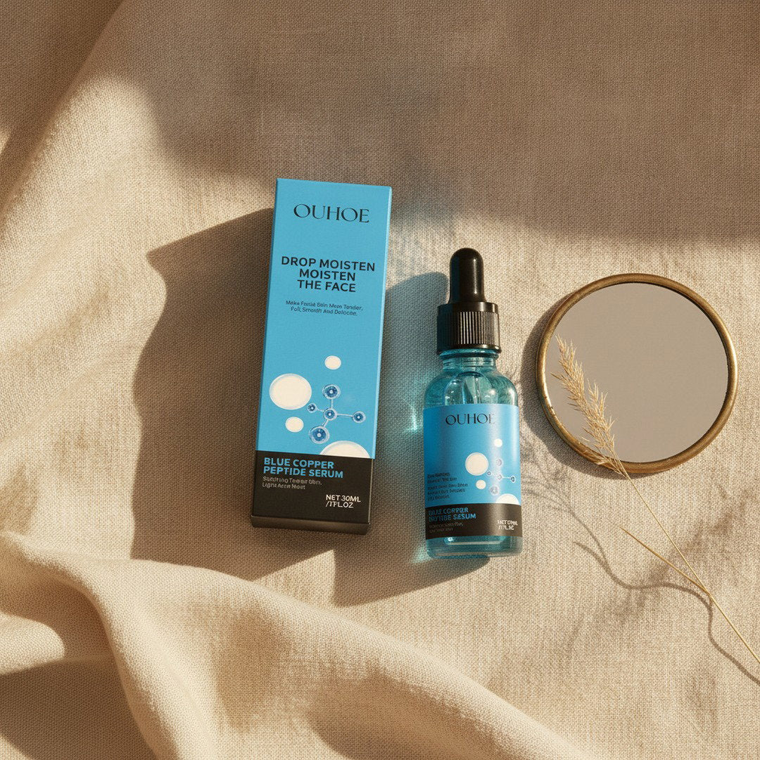 Blue Copper Peptide Repair Serum — Firming & Hydrating Facial Serum, 30ml