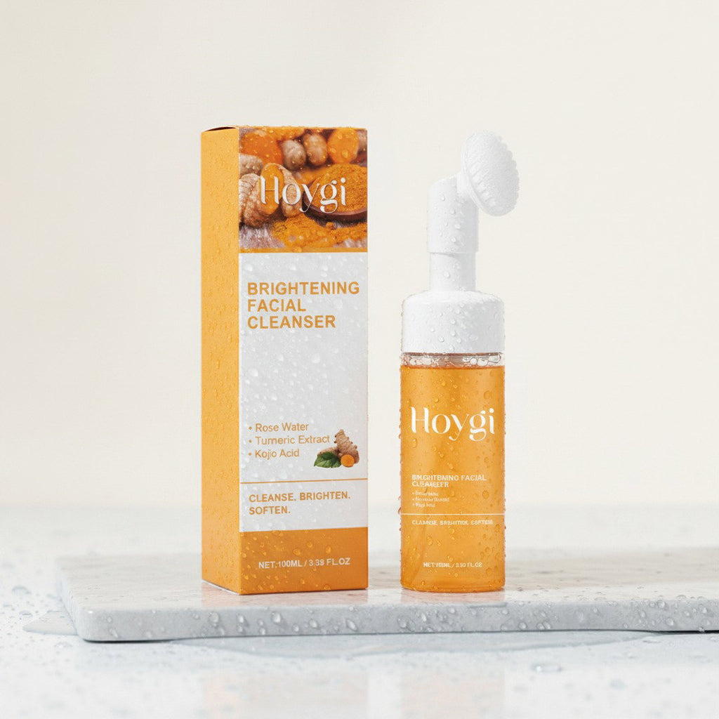 Brightening Foam Cleanser — Turmeric & Rose Water, 100ml
